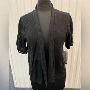 Perceptions New York Black Shrug/ Cardigan